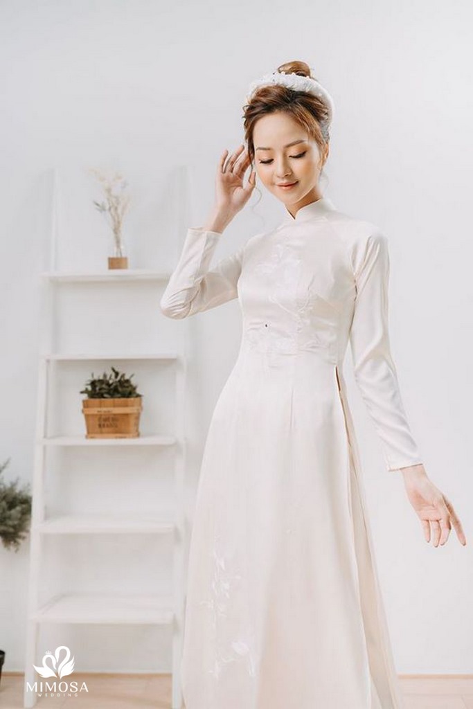 20 mẫu áo dài cưới cách tân đẹp cho mùa cưới 2022  Lucky Anh  Em