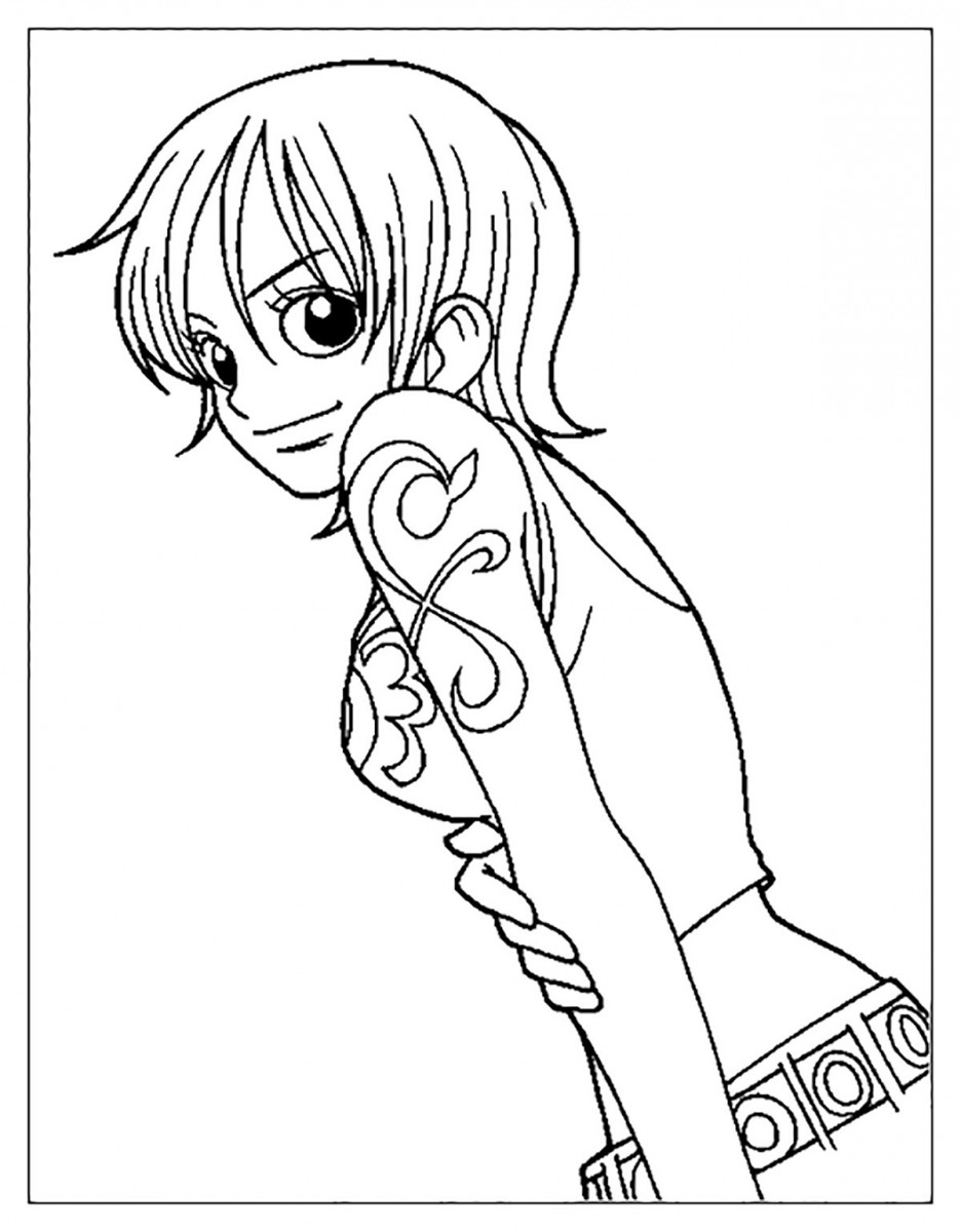 Drawing Simple Anime  How to Draw Nico Robin 357  Cong Dan Art  YouTube