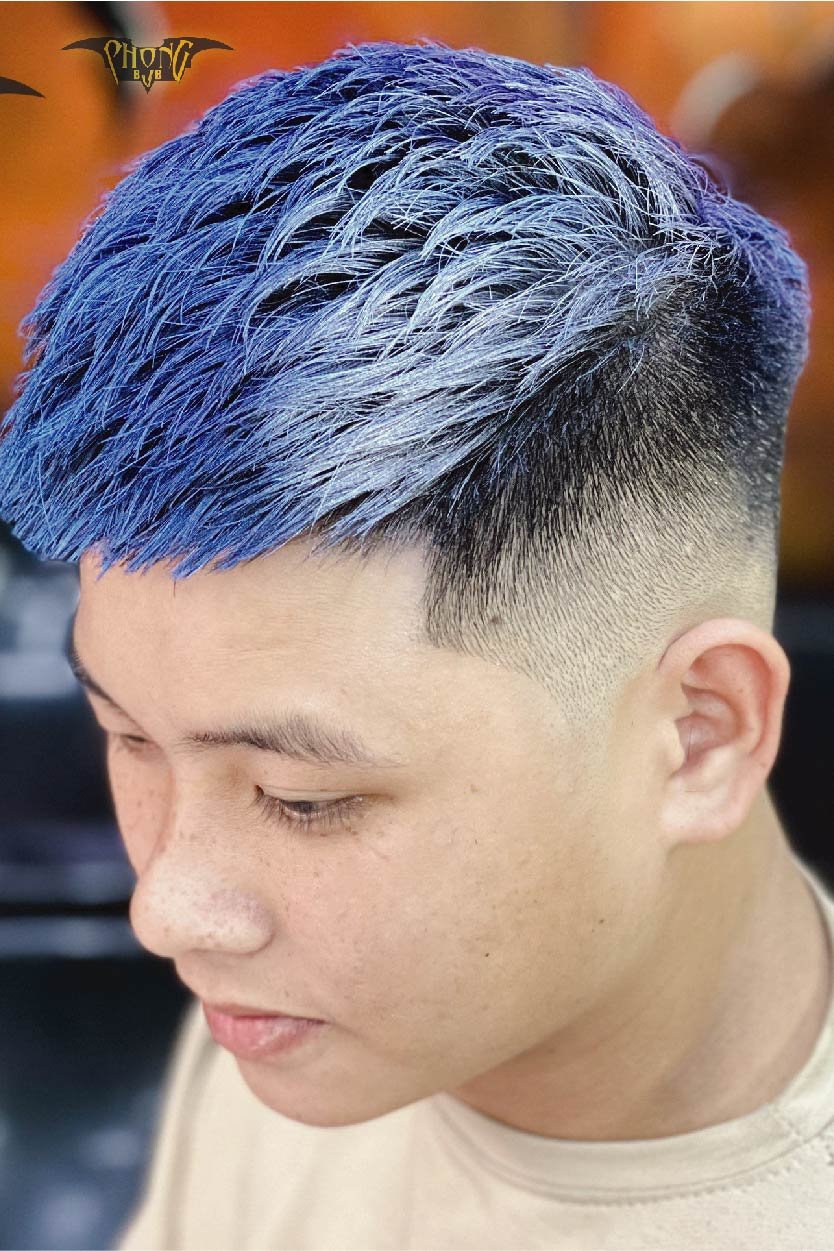 Hơn 100 ảnh về nhuộm tóc màu xanh rêu nam  NEC